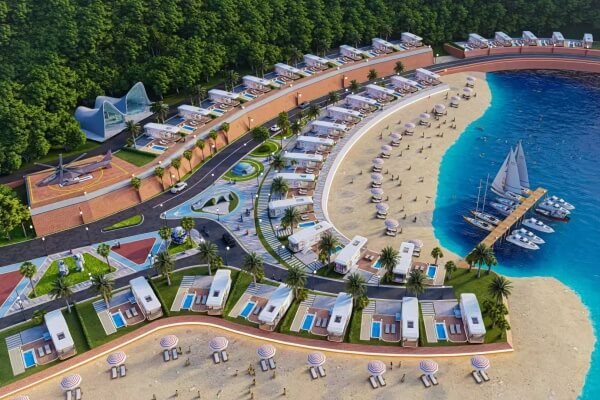 beach resort villas